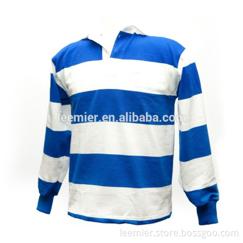 xl size student polyester rugby jerseys